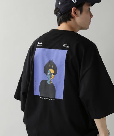 【kiruha】コラボポンチプリントTシャツ