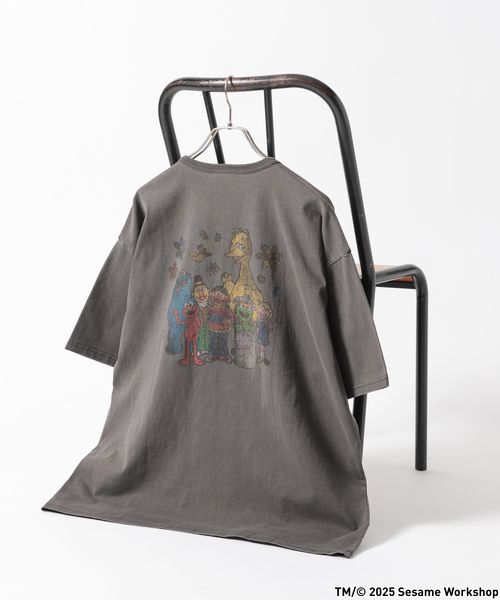 RAGEBLUE 【SESAME STREET/セサミストリート】コラボイラストプリントTシャツ チャコールグレー L メンズインナー レイジブルー 411908 and ST アンドエスティ(旧ドットエスティ) RAGEBLUE 【SESAME STREET/セサミストリート】コラボイラストプリントTシャツ チャコールグレー L メンズインナー レイジブルー 411908 and ST アンドエスティ(旧ドットエスティ)