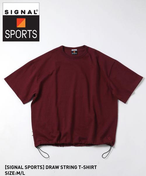 RAGEBLUE 【SIGNAL SPORTS】10s/ドローストリングTシャツ ボルドー M メンズインナー レイジブルー 450894 and ST アンドエスティ(旧ドットエスティ) RAGEBLUE 【SIGNAL SPORTS】10s/ドローストリングTシャツ ボルドー M メンズインナー レイジブルー 450894 and ST アンドエスティ(旧ドットエスティ)