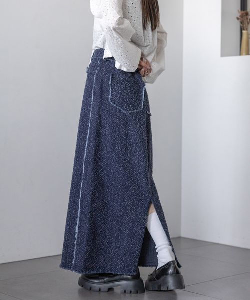 RAGEBLUE 【WOMENS】アソートデザイン/デニムスカート ブルー FREE ウィメンズボトムス レイジブルー 459693 and ST アンドエスティ(旧ドットエスティ) RAGEBLUE 【WOMENS】アソートデザイン/デニムスカート ブルー FREE ウィメンズボトムス レイジブルー 459693 and ST アンドエスティ(旧ドットエスティ)