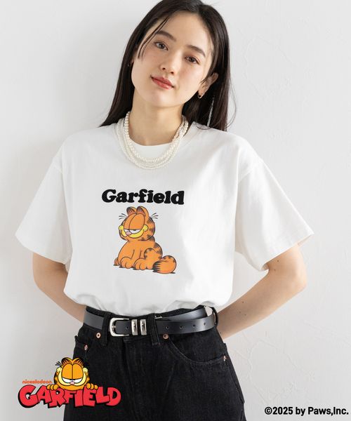 RAGEBLUE 【WOMENS】<Garfield/ガーフィールド >プリントTシャツ ホワイト FREE ウィメンズインナー レイジブルー 494061 and ST アンドエスティ(旧ドットエスティ) RAGEBLUE 【WOMENS】<Garfield/ガーフィールド >プリントTシャツ ホワイト FREE ウィメンズインナー レイジブルー 494061 and ST アンドエスティ(旧ドットエスティ)