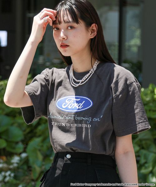 RAGEBLUE 【WOMENS】GOOD ROCK SPEED/FORDロゴプリントTシャツ2 ブラック FREE ウィメンズインナー レイジブルー 494415 and ST アンドエスティ(旧ドットエスティ) RAGEBLUE 【WOMENS】GOOD ROCK SPEED/FORDロゴプリントTシャツ2 ブラック FREE ウィメンズインナー レイジブルー 494415 and ST アンドエスティ(旧ドットエスティ)