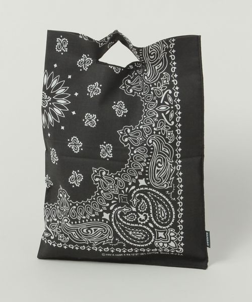 RAGEBLUE 【UNISEX】<BANSAC>バンダナBAG ブラック FREE ウィメンズグッズ レイジブルー 495399 and ST アンドエスティ(旧ドットエスティ) RAGEBLUE 【UNISEX】<BANSAC>バンダナBAG ブラック FREE ウィメンズグッズ レイジブルー 495399 and ST アンドエスティ(旧ドットエスティ)