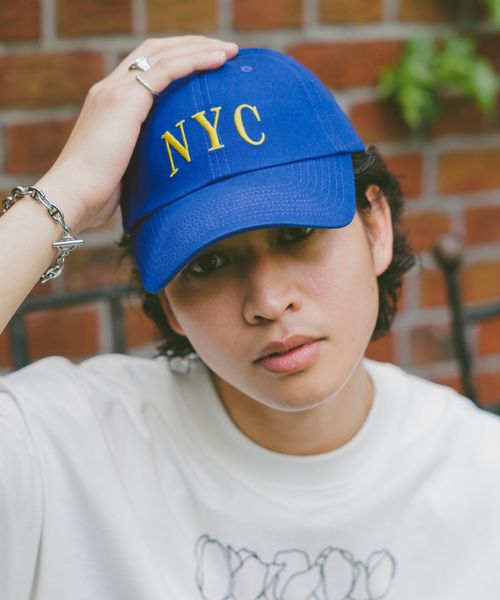 RAGEBLUE NYCロゴ/カラーキャップ ブルー FREE メンズグッズ レイジブルー 497881 and ST アンドエスティ(旧ドットエスティ) RAGEBLUE NYCロゴ/カラーキャップ ブルー FREE メンズグッズ レイジブルー 497881 and ST アンドエスティ(旧ドットエスティ)