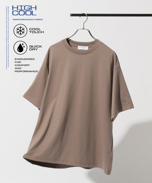 RAGEBLUE <接触冷感機能付き>【HIGH COOL/ハイクール】シルキーソリッドTシャツ ブラウン M メンズインナー レイジブルー 499189 and ST アンドエスティ(旧ドットエスティ) RAGEBLUE <接触冷感機能付き>【HIGH COOL/ハイクール】シルキーソリッドTシャツ ブラウン M メンズインナー レイジブルー 499189 and ST アンドエスティ(旧ドットエスティ)