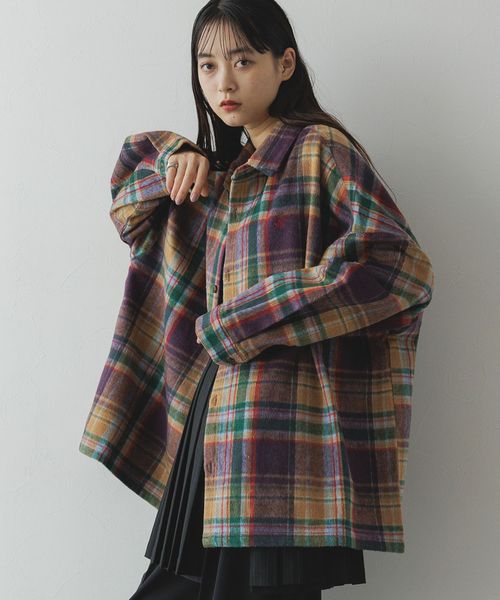 RAGEBLUE 【WOMENS】BEVERLYHILLS POLO CLUB/BIGシャギーチェックシャツ その他2 FREE ウィメンズインナー レイジブルー 499255 and ST アンドエスティ(旧ドットエスティ) RAGEBLUE 【WOMENS】BEVERLYHILLS POLO CLUB/BIGシャギーチェックシャツ その他2 FREE ウィメンズインナー レイジブルー 499255 and ST アンドエスティ(旧ドットエスティ)