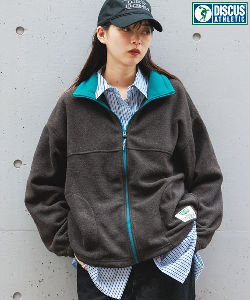 RAGEBLUE 【WOMENS】<DISCUS/ディスカス>フリースZIPブルゾン チャコールグレー M ウィメンズインナー レイジブルー 499316 and ST アンドエスティ(旧ドットエスティ) RAGEBLUE 【WOMENS】<DISCUS/ディスカス>フリースZIPブルゾン チャコールグレー M ウィメンズインナー レイジブルー 499316 and ST アンドエスティ(旧ドットエスティ)