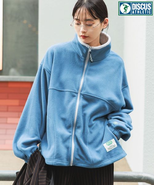 RAGEBLUE 【WOMENS】<DISCUS/ディスカス>フリースZIPブルゾン ライトブルー L ウィメンズインナー レイジブルー 499316 and ST アンドエスティ(旧ドットエスティ) RAGEBLUE 【WOMENS】<DISCUS/ディスカス>フリースZIPブルゾン ライトブルー L ウィメンズインナー レイジブルー 499316 and ST アンドエスティ(旧ドットエスティ)