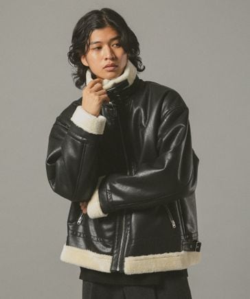 先行予約＞シンセティックレザー/B3ジャケット | [公式]レイジ