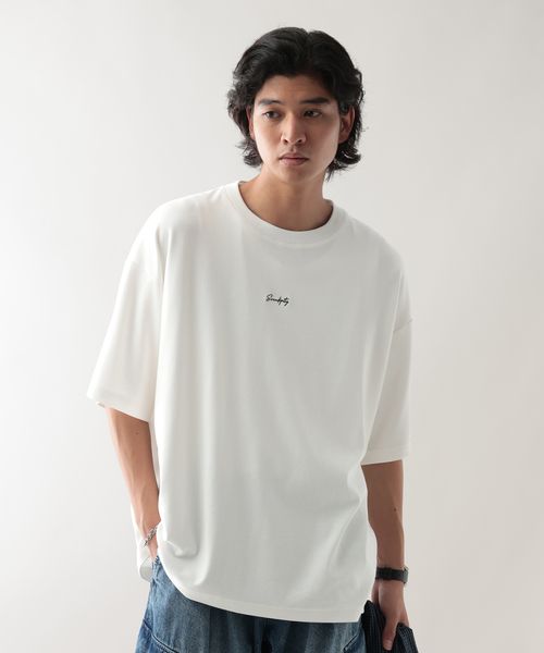 RAGEBLUE <吸水速乾/汗染み防止>スムースタッチ/ワンポイント刺繍Tシャツ ホワイト S メンズインナー レイジブルー 578269 and ST アンドエスティ(旧ドットエスティ) RAGEBLUE <吸水速乾/汗染み防止>スムースタッチ/ワンポイント刺繍Tシャツ ホワイト S メンズインナー レイジブルー 578269 and ST アンドエスティ(旧ドットエスティ)