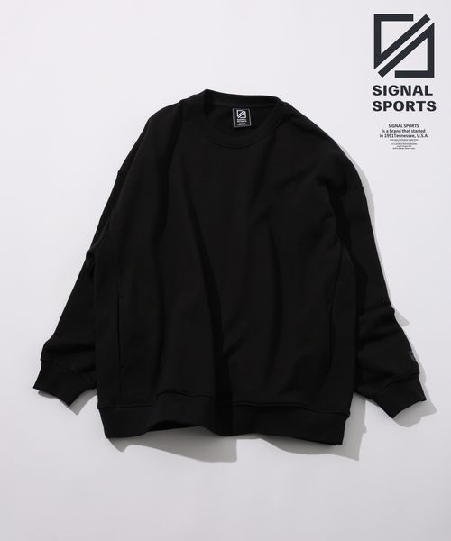RAGEBLUE 【SIGNAL SPORTS】heavy weight sweat crew ブラック M メンズインナー レイジブルー 588487 and ST アンドエスティ(旧ドットエスティ) RAGEBLUE 【SIGNAL SPORTS】heavy weight sweat crew ブラック M メンズインナー レイジブルー 588487 and ST アンドエスティ(旧ドットエスティ)