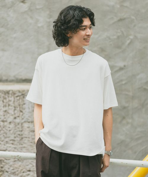 RAGEBLUE スムースコットン/クロップドTシャツ ホワイト L メンズインナー レイジブルー 588641 and ST アンドエスティ(旧ドットエスティ) RAGEBLUE スムースコットン/クロップドTシャツ ホワイト L メンズインナー レイジブルー 588641 and ST アンドエスティ(旧ドットエスティ)