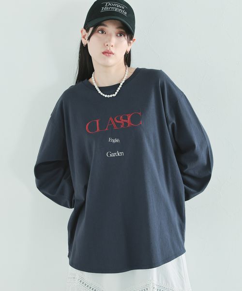 RAGEBLUE 【WOMENS】刺繍ロゴロンT ネイビー FREE ウィメンズインナー レイジブルー 590635 and ST アンドエスティ(旧ドットエスティ) RAGEBLUE 【WOMENS】刺繍ロゴロンT ネイビー FREE ウィメンズインナー レイジブルー 590635 and ST アンドエスティ(旧ドットエスティ)