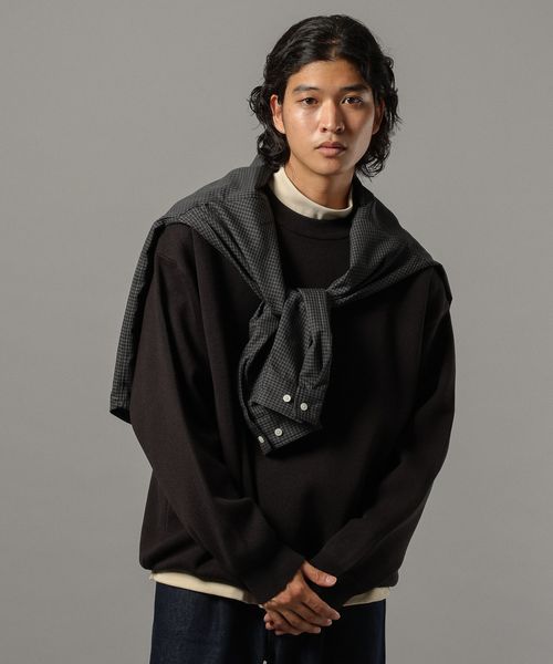 RAGEBLUE ジャガード編みハイゲージニット ブラック M メンズインナー レイジブルー 595971 and ST アンドエスティ(旧ドットエスティ) RAGEBLUE ジャガード編みハイゲージニット ブラック M メンズインナー レイジブルー 595971 and ST アンドエスティ(旧ドットエスティ)