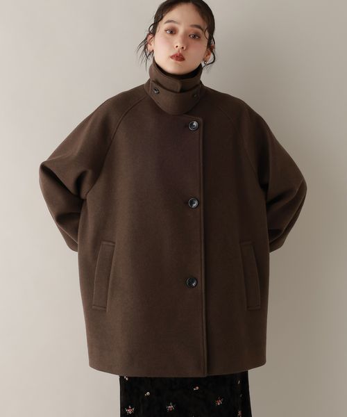 WOMENS】メルトンスタンドショートコート | [公式]レイジブルー