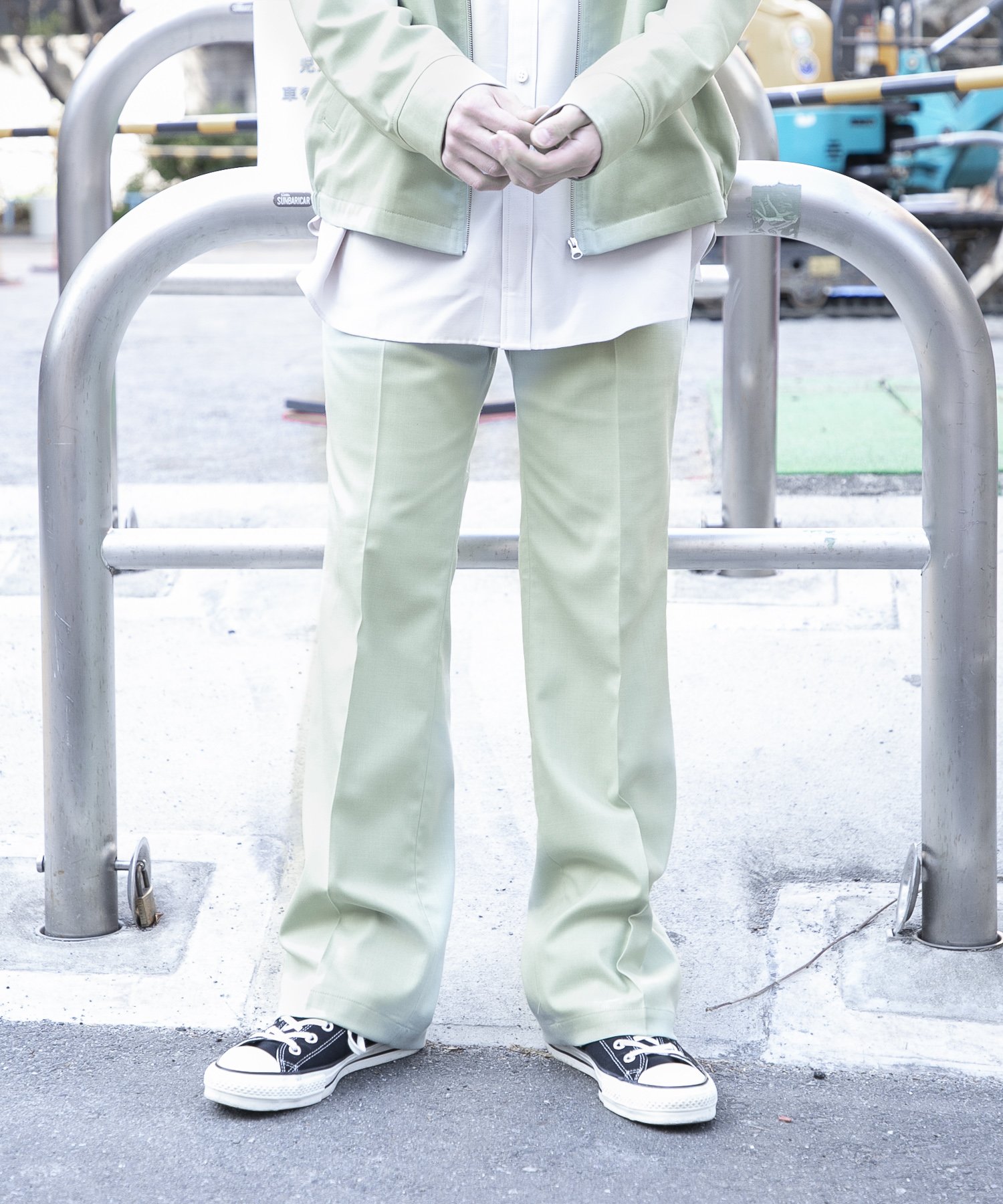 sullen HIGH RISE WIDE TROUSER - スラックス