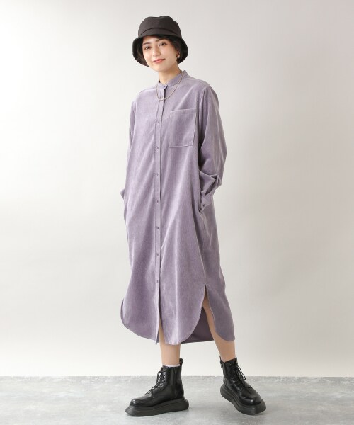 超特価セール 14wコーデュロイシャツワンピース クリアランスセール