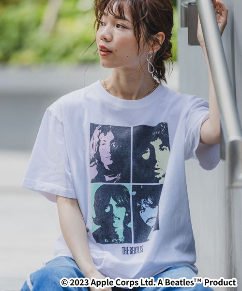 ロックバンドBeatlesビッグサイズロンT - Tシャツ