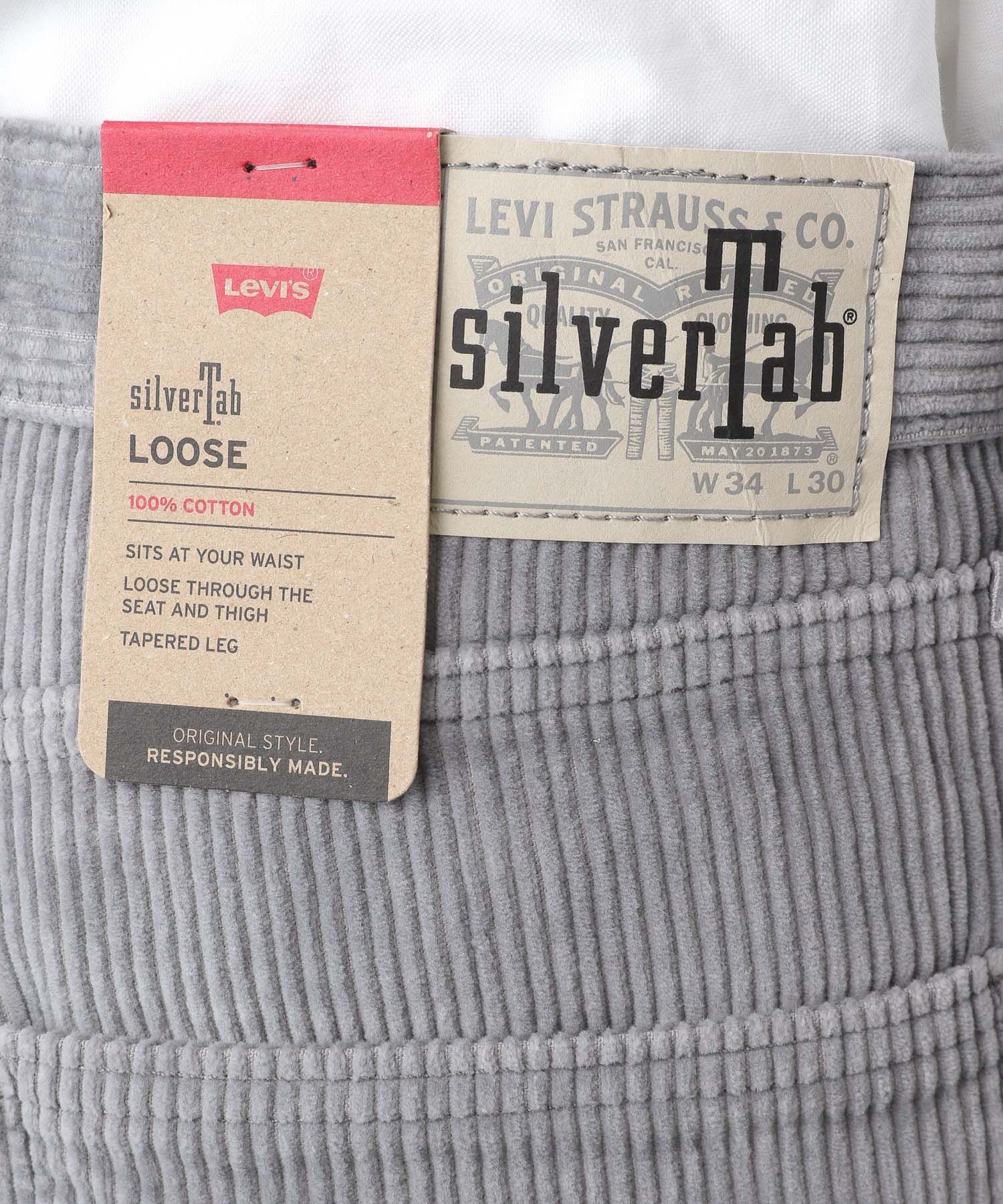 Levi's/リーバイス】SILVERTAB CORD/シルバータブコーデュロイパンツ