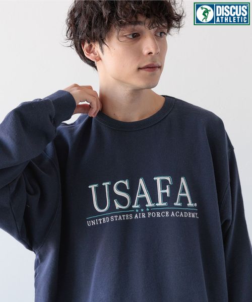RAGEBLUE 【DISCUS/ディスカス】別注/カレッジルーズ裏毛スウェット ネイビー M メンズインナー レイジブルー 987007 and ST アンドエスティ(旧ドットエスティ) RAGEBLUE 【DISCUS/ディスカス】別注/カレッジルーズ裏毛スウェット ネイビー M メンズインナー レイジブルー 987007 and ST アンドエスティ(旧ドットエスティ)
