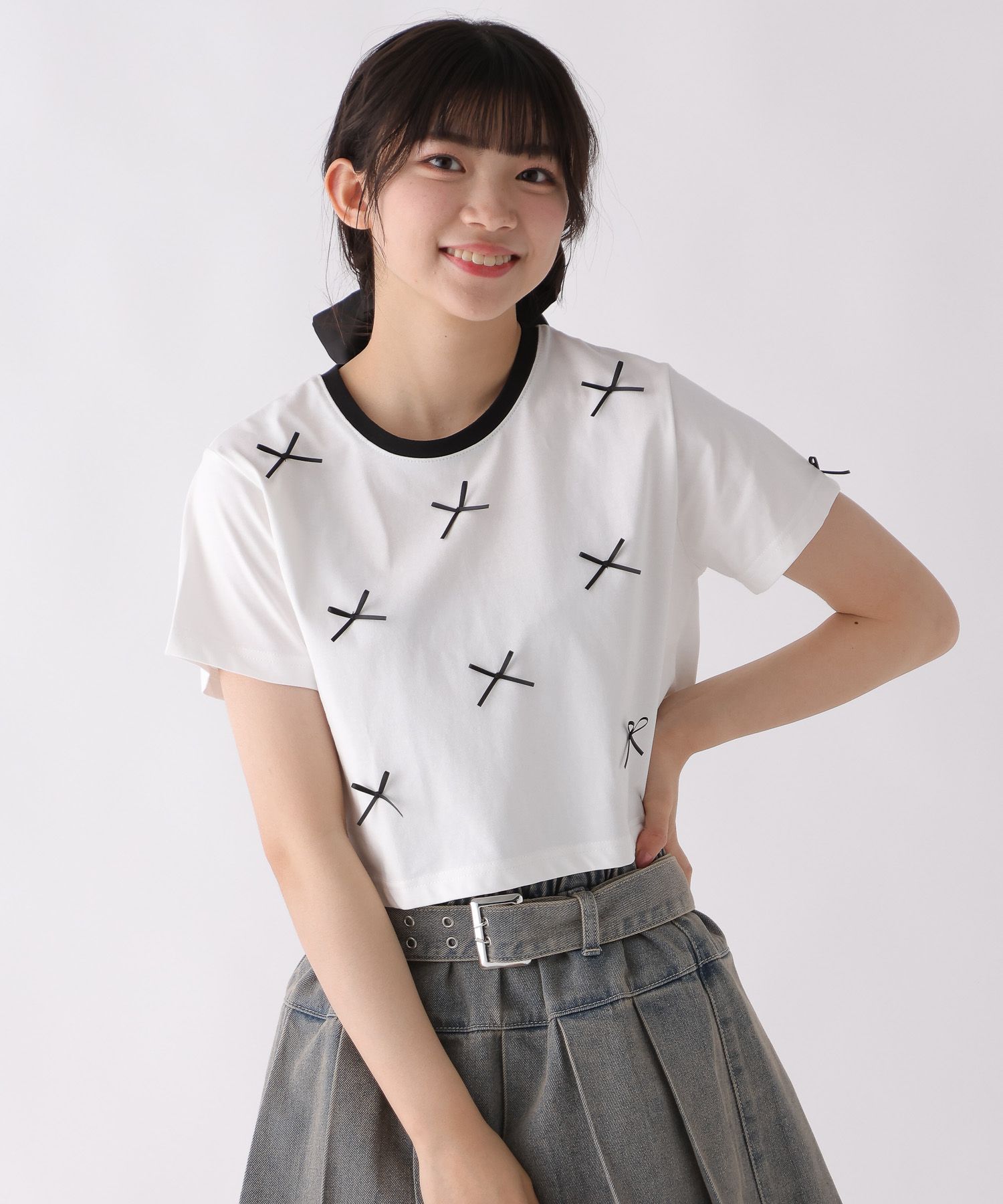 Kairaコラボ】リボンリンガーTシャツ | [公式]レピピアルマリオ