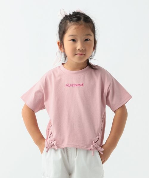 repipi armario 【10C REPIPI】レースアップTシャツ ピンク キッズ レピピアルマリオ 131485 and ST アンドエスティ(旧ドットエスティ) repipi armario 【10C REPIPI】レースアップTシャツ ピンク キッズ レピピアルマリオ 131485 and ST アンドエスティ(旧ドットエスティ)