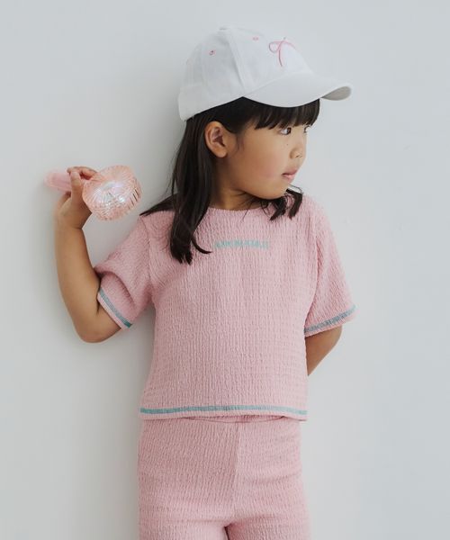 repipi armario 【10C REPIPI】パフジャガードショートTシャツ【セットアップ対応】 ピンク キッズ レピピアルマリオ 132445 and ST アンドエスティ(旧ドットエスティ) repipi armario 【10C REPIPI】パフジャガードショートTシャツ【セットアップ対応】 ピンク キッズ レピピアルマリオ 132445 and ST アンドエスティ(旧ドットエスティ)
