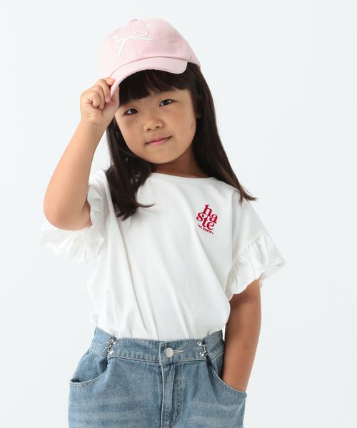 repipi armario 【10C REPIPI】【接触冷感】COOLフリルTシャツ ホワイト キッズ レピピアルマリオ 133159 and ST アンドエスティ(旧ドットエスティ) repipi armario 【10C REPIPI】【接触冷感】COOLフリルTシャツ ホワイト キッズ レピピアルマリオ 133159 and ST アンドエスティ(旧ドットエスティ)