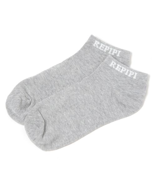 repipi armario 【3P¥1200】レピピロゴショートソックス ソックス ライトグレー FREE レピピアルマリオ 145798 and ST アンドエスティ(旧ドットエスティ) repipi armario 【3P¥1200】レピピロゴショートソックス ソックス ライトグレー FREE レピピアルマリオ 145798 and ST アンドエスティ(旧ドットエスティ)