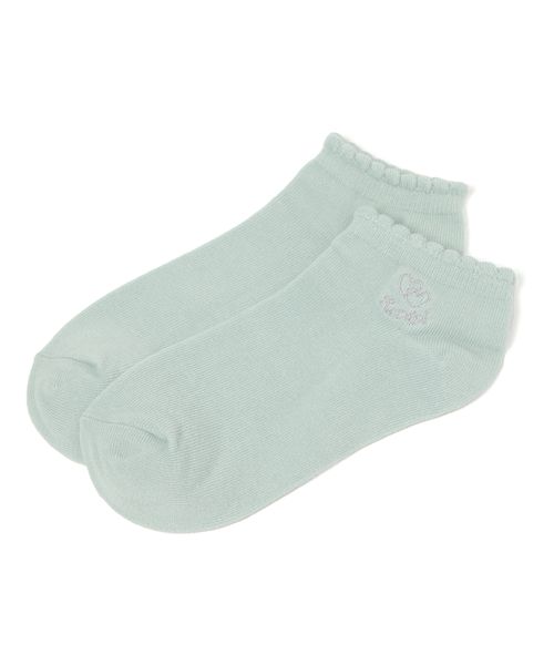 repipi armario 【3P¥1200】Wハートロゴショートソックス ソックス グリーン FREE レピピアルマリオ 145799 and ST アンドエスティ(旧ドットエスティ) repipi armario 【3P¥1200】Wハートロゴショートソックス ソックス グリーン FREE レピピアルマリオ 145799 and ST アンドエスティ(旧ドットエスティ)
