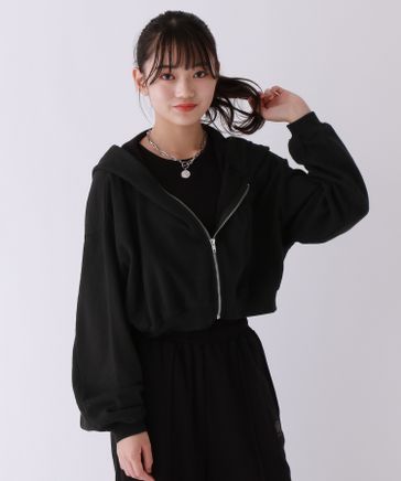ショートＺＩＰフーディ ショートZIPフーディ― | [公式]レピピアルマリオ（repipi