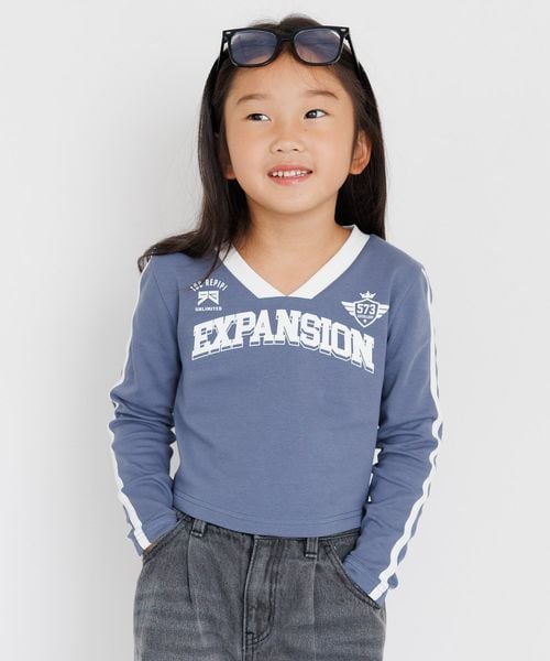 repipi armario 【10C REPIPI】ソデラインゲームロングTシャツ ブルー キッズ レピピアルマリオ 149029 and ST アンドエスティ(旧ドットエスティ) repipi armario 【10C REPIPI】ソデラインゲームロングTシャツ ブルー キッズ レピピアルマリオ 149029 and ST アンドエスティ(旧ドットエスティ)