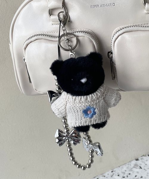 repipi armario オシャKUMAチャーム その他 ブラック レピピアルマリオ 149495 and ST アンドエスティ(旧ドットエスティ) repipi armario オシャKUMAチャーム その他 ブラック レピピアルマリオ 149495 and ST アンドエスティ(旧ドットエスティ)