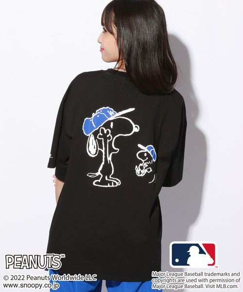 【PEANUTS/MLB】BIGTシャツ
