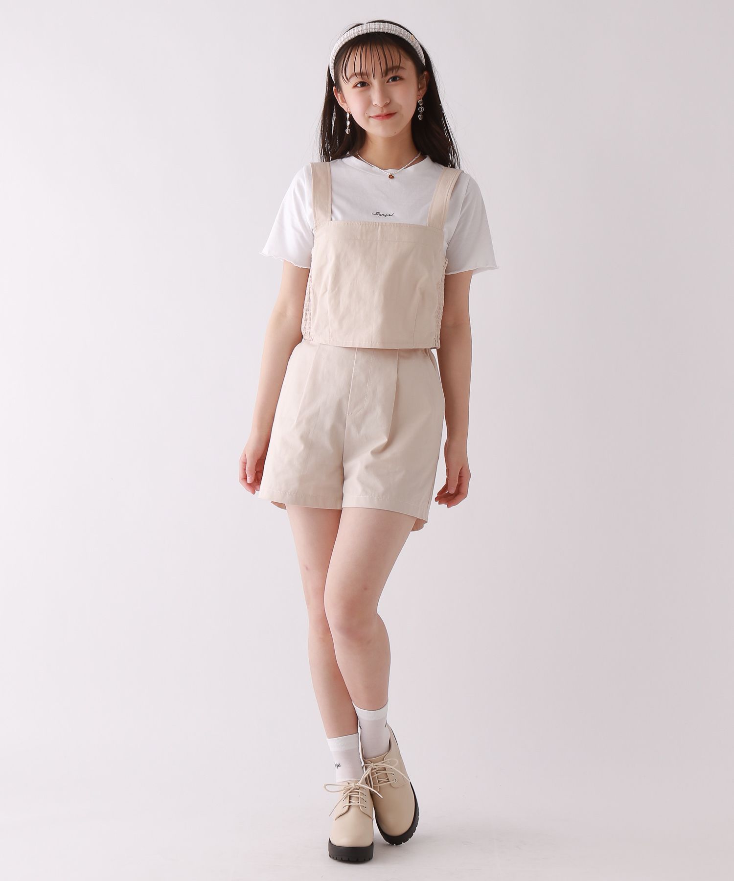 ☆セットアイテム☆ビスチェセットアップ Ｓ(140～150cm）