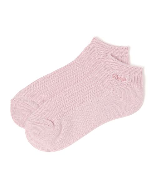 repipi armario 【3P¥1200】リブサイドロゴショートソックス ソックス ピンク FREE レピピアルマリオ 249502 and ST アンドエスティ(旧ドットエスティ) repipi armario 【3P¥1200】リブサイドロゴショートソックス ソックス ピンク FREE レピピアルマリオ 249502 and ST アンドエスティ(旧ドットエスティ)