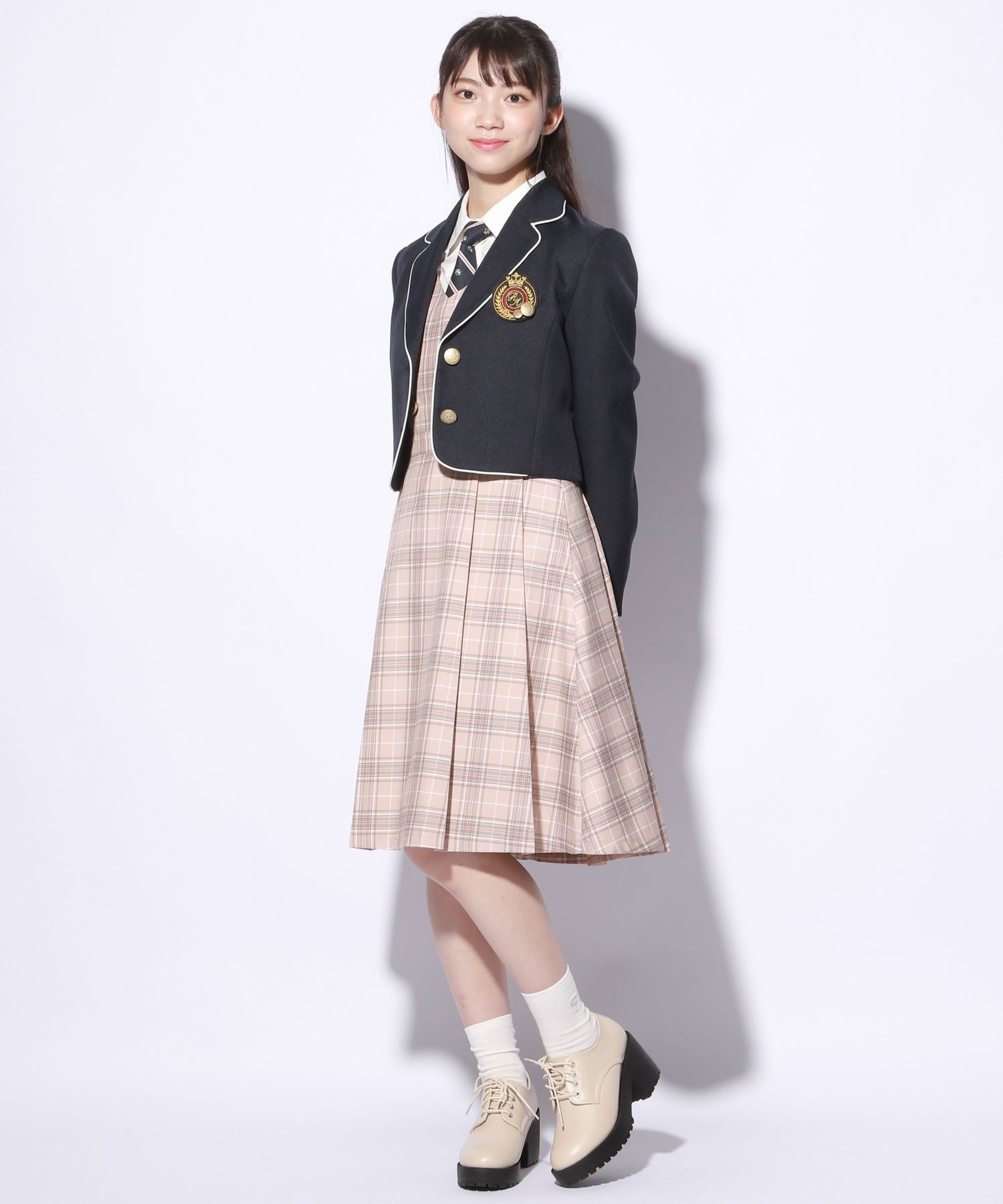 レピピアルマリオ 卒服 スーツ 上下セット 2way M 160 卒業式 入学式 repipi armario - 卒服 レピピアルマリオ フォーマル4点セット