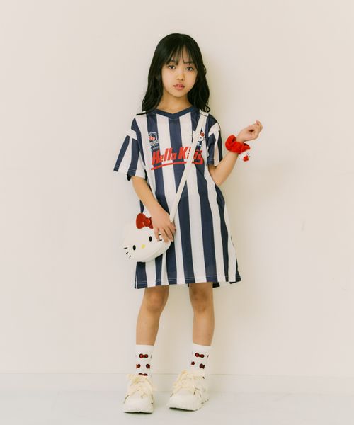 repipi armario 【10C REPIPI】【HELLO KITTY】ユニフォームワンピース ネイビー キッズ レピピアルマリオ 319871 and ST アンドエスティ(旧ドットエスティ) repipi armario 【10C REPIPI】【HELLO KITTY】ユニフォームワンピース ネイビー キッズ レピピアルマリオ 319871 and ST アンドエスティ(旧ドットエスティ)