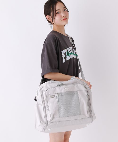 repipi armario 【3WAY】拡張ボストンBAG【40/50L】 グレー ウィメンズグッズ レピピアルマリオ 320116 and ST アンドエスティ(旧ドットエスティ) repipi armario 【3WAY】拡張ボストンBAG【40/50L】 グレー ウィメンズグッズ レピピアルマリオ 320116 and ST アンドエスティ(旧ドットエスティ)