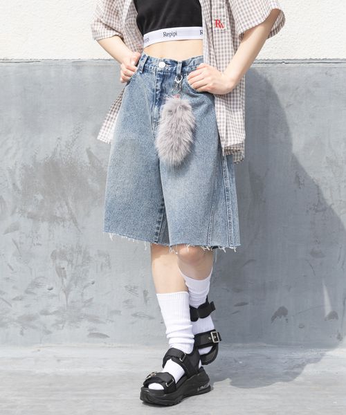 repipi armario デニムハーフパンツ ライトブルー S ウィメンズボトムス レピピアルマリオ 322231 and ST アンドエスティ(旧ドットエスティ) repipi armario デニムハーフパンツ ライトブルー S ウィメンズボトムス レピピアルマリオ 322231 and ST アンドエスティ(旧ドットエスティ)
