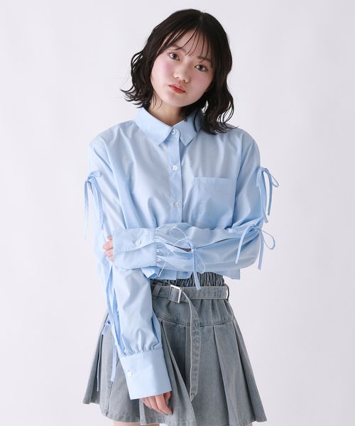repipi armario ジュエルリボンシャツ ライトブルー L ウィメンズインナー レピピアルマリオ 322694 and ST アンドエスティ(旧ドットエスティ) repipi armario ジュエルリボンシャツ ライトブルー L ウィメンズインナー レピピアルマリオ 322694 and ST アンドエスティ(旧ドットエスティ)