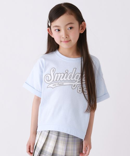 repipi armario 【10C REPIPI】キリカエカレッジTシャツ ライトブルー キッズ レピピアルマリオ 323288 and ST アンドエスティ(旧ドットエスティ) repipi armario 【10C REPIPI】キリカエカレッジTシャツ ライトブルー キッズ レピピアルマリオ 323288 and ST アンドエスティ(旧ドットエスティ)