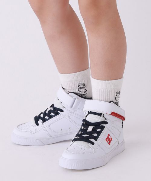 repipi armario 【DC SHOES】PURE HIGM-TOP ホワイト キッズ レピピアルマリオ 323297 and ST アンドエスティ(旧ドットエスティ) repipi armario 【DC SHOES】PURE HIGM-TOP ホワイト キッズ レピピアルマリオ 323297 and ST アンドエスティ(旧ドットエスティ)