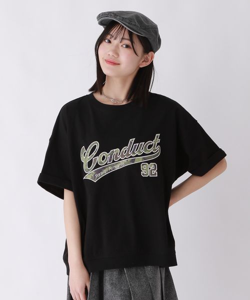 repipi armario サテンワッペンTシャツ ブラック S ウィメンズインナー レピピアルマリオ 323510 and ST アンドエスティ(旧ドットエスティ) repipi armario サテンワッペンTシャツ ブラック S ウィメンズインナー レピピアルマリオ 323510 and ST アンドエスティ(旧ドットエスティ)