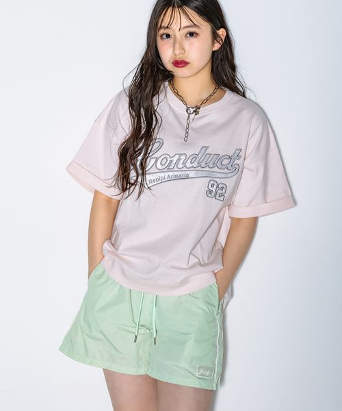 repipi armario サテンワッペンTシャツ ピンク L ウィメンズインナー レピピアルマリオ 323510 and ST アンドエスティ(旧ドットエスティ) repipi armario サテンワッペンTシャツ ピンク L ウィメンズインナー レピピアルマリオ 323510 and ST アンドエスティ(旧ドットエスティ)