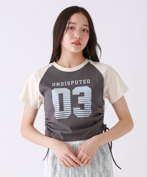 repipi armario ナンバリングラグランTシャツ シルバー S ウィメンズインナー レピピアルマリオ 323885 and ST アンドエスティ(旧ドットエスティ) repipi armario ナンバリングラグランTシャツ シルバー S ウィメンズインナー レピピアルマリオ 323885 and ST アンドエスティ(旧ドットエスティ)