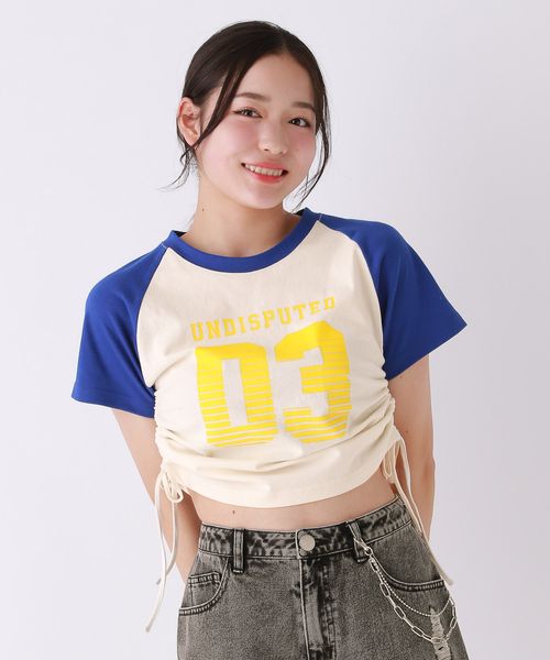repipi armario ナンバリングラグランTシャツ ブルー S ウィメンズインナー レピピアルマリオ 323885 and ST アンドエスティ(旧ドットエスティ) repipi armario ナンバリングラグランTシャツ ブルー S ウィメンズインナー レピピアルマリオ 323885 and ST アンドエスティ(旧ドットエスティ)