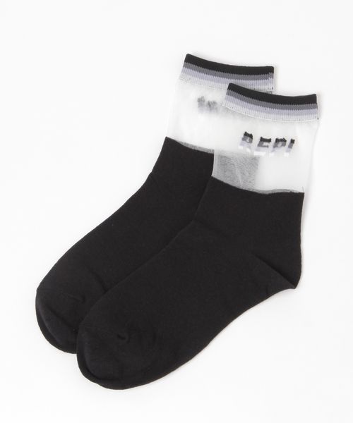 repipi armario 【3P¥1200】REPIPIラインシースルーソックス ソックス ブラック FREE レピピアルマリオ 324661 and ST アンドエスティ(旧ドットエスティ) repipi armario 【3P¥1200】REPIPIラインシースルーソックス ソックス ブラック FREE レピピアルマリオ 324661 and ST アンドエスティ(旧ドットエスティ)