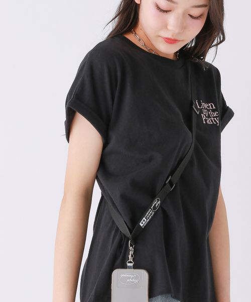 repipi armario 【スマホシート付き】RAショルダーストラップ その他 ブラック レピピアルマリオ 326083 and ST アンドエスティ(旧ドットエスティ) repipi armario 【スマホシート付き】RAショルダーストラップ その他 ブラック レピピアルマリオ 326083 and ST アンドエスティ(旧ドットエスティ)