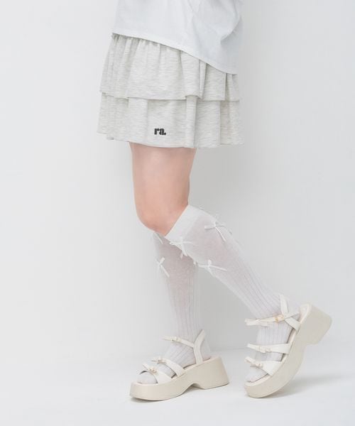 repipi armario スウェットティアードスカート グレー M ウィメンズボトムス レピピアルマリオ 327012 and ST アンドエスティ(旧ドットエスティ) repipi armario スウェットティアードスカート グレー M ウィメンズボトムス レピピアルマリオ 327012 and ST アンドエスティ(旧ドットエスティ)
